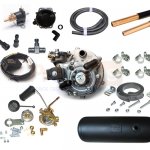 Комплект ГБО 2 Tomasetto на Ниву (Карбюратор SOLEX) с цил. баллоном 50л. Kupit GBO 2 Tomasetto na Nivu (Karburator SOLEX)